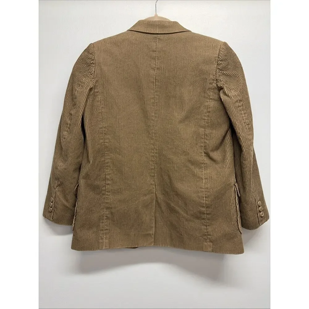 The Children’s Place Brown Corduroy Blazer - Boys Size 10 - Classic/Prep/Pockets
